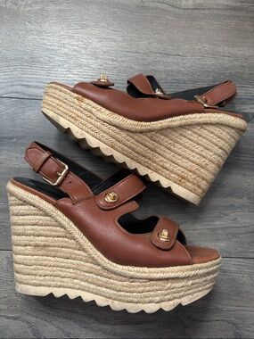Coach Electra Espadrille Wedge Sandals